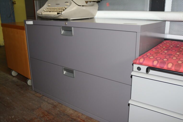 Steelcase 42" 2 Drawer File Cabinet