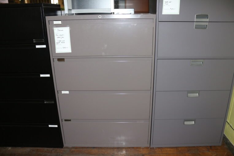 Steelcase 36" 4-Drawer File Cabinet