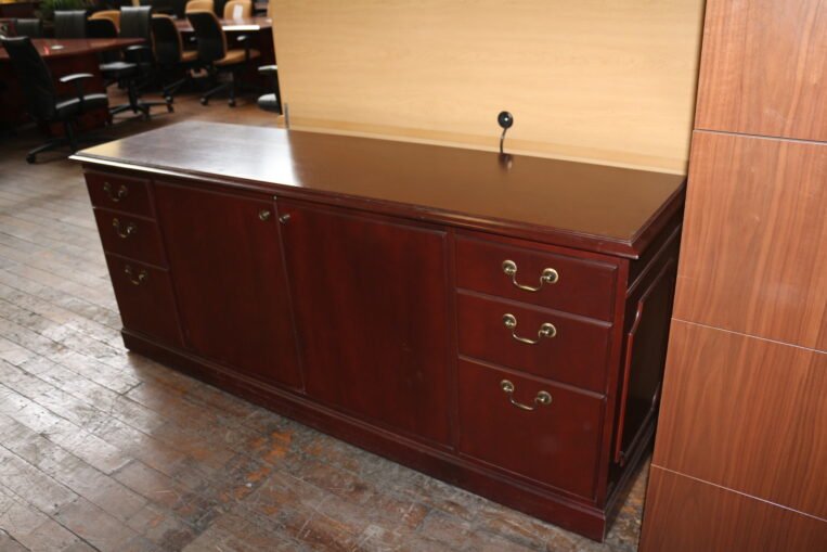 Traditional 72" Cherry Credenza