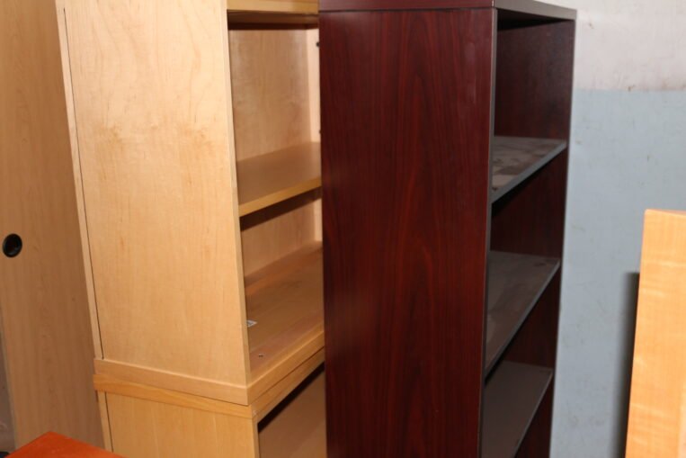 4-Shelf Laminate Bookcase
