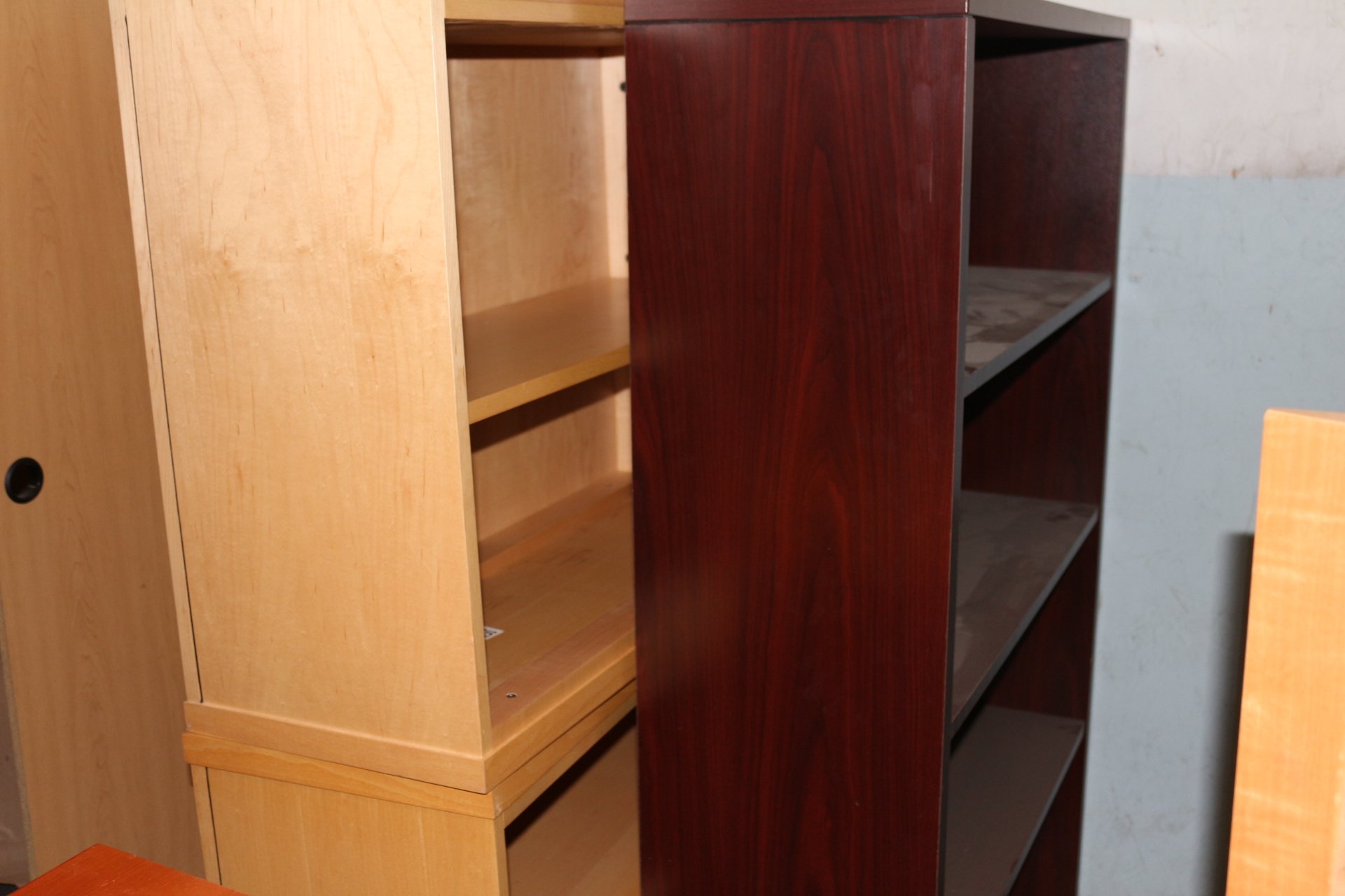 4-Shelf Laminate Bookcase