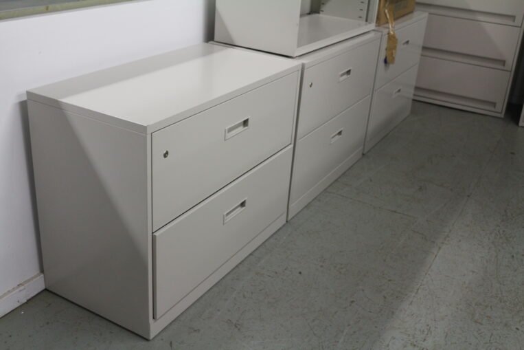 Steelcase 3-Drawer Lateral File Cabinet