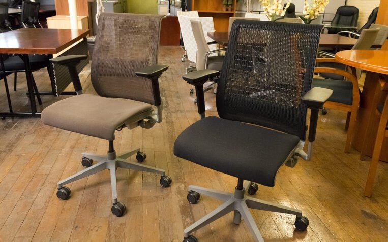 Mocha Steelcase Think Chairs