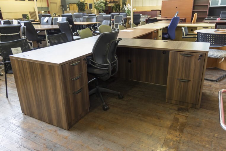 Warren Series New Laminate L-Desks