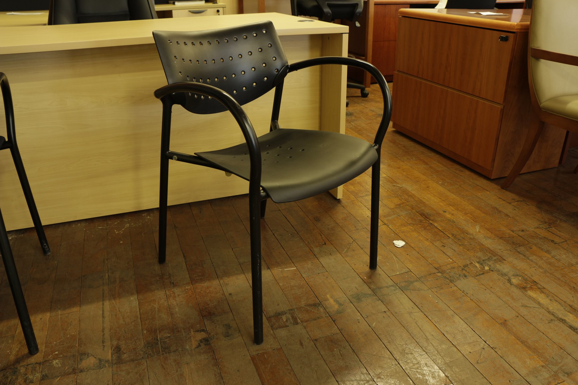 Keilhauer Black Stack Chairs (Used)