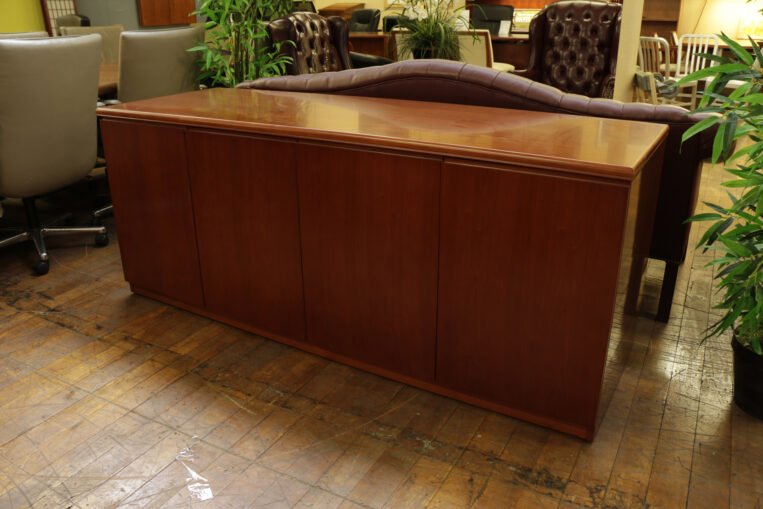 Peartree Baldwin Amber Cherry Storage Credenza