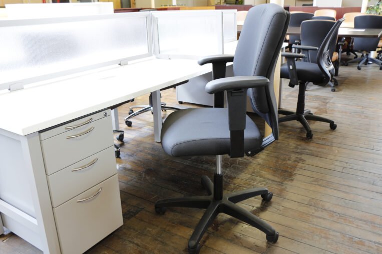 Highmark Emme Black Task Chairs