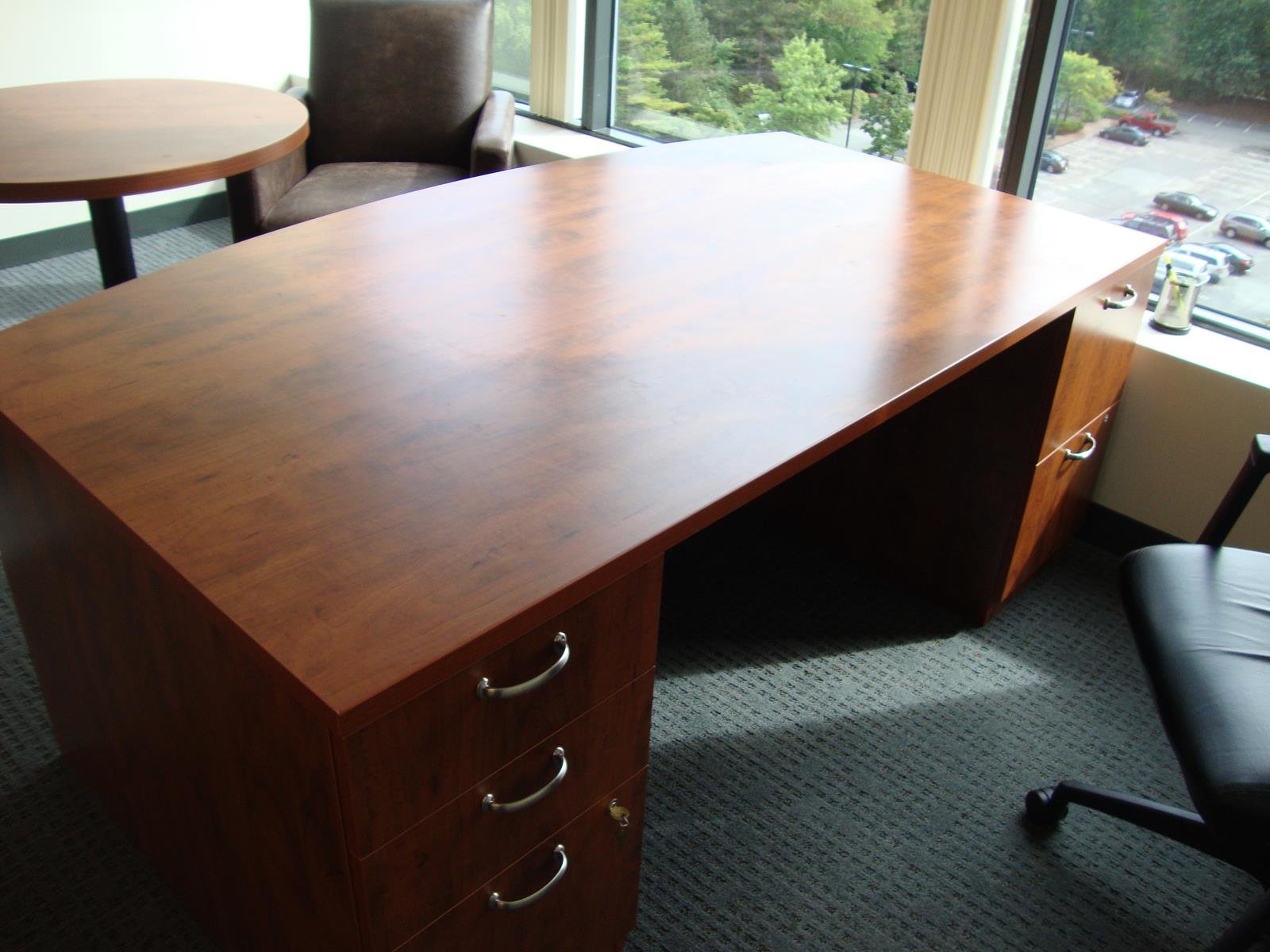 Steelcase Desk & Credenza Sets