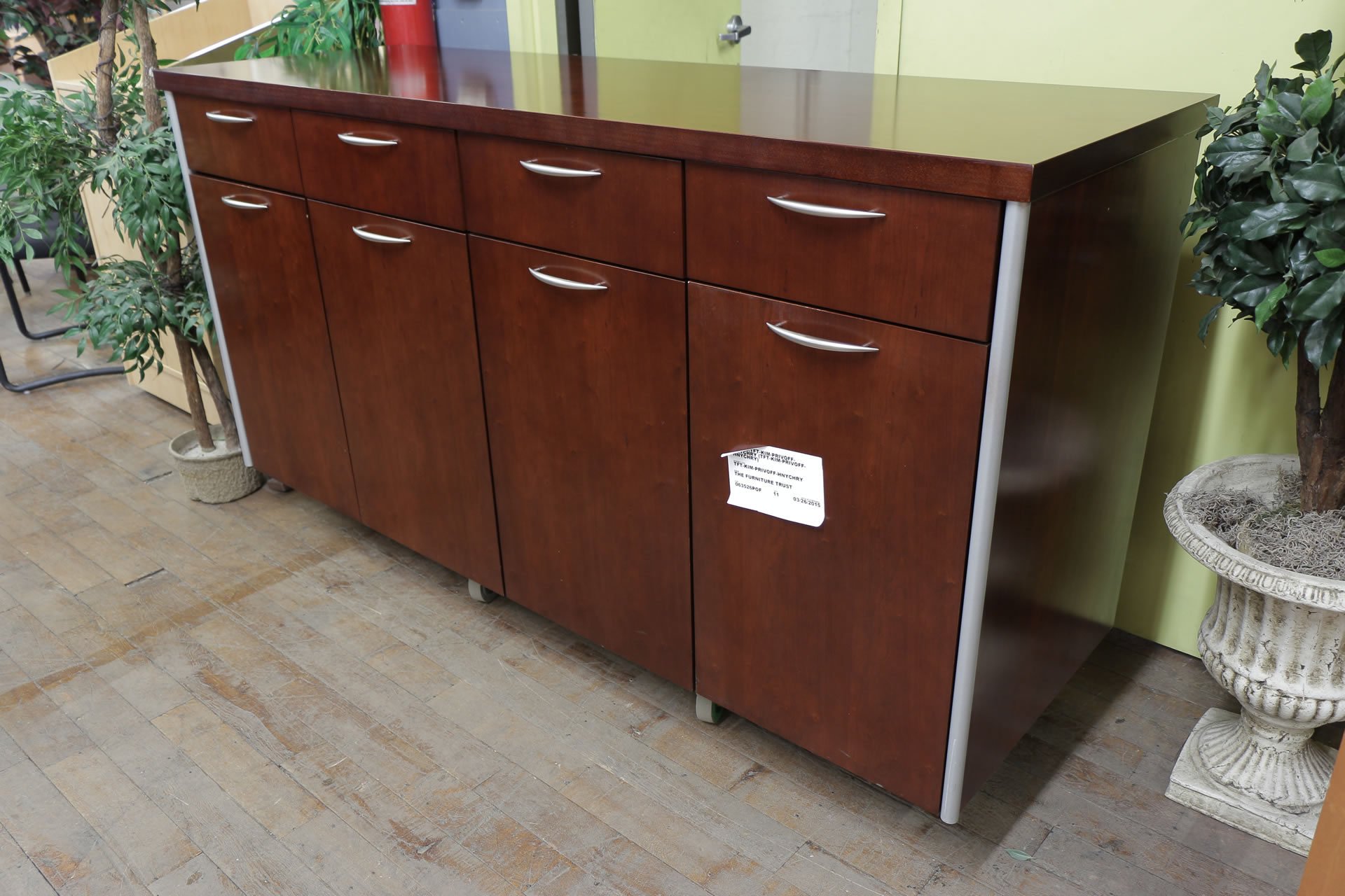 Kimball Cherry Credenza Peartree Office Furniture