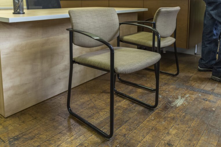 Steelcase Player Sled Base Guest Chairs