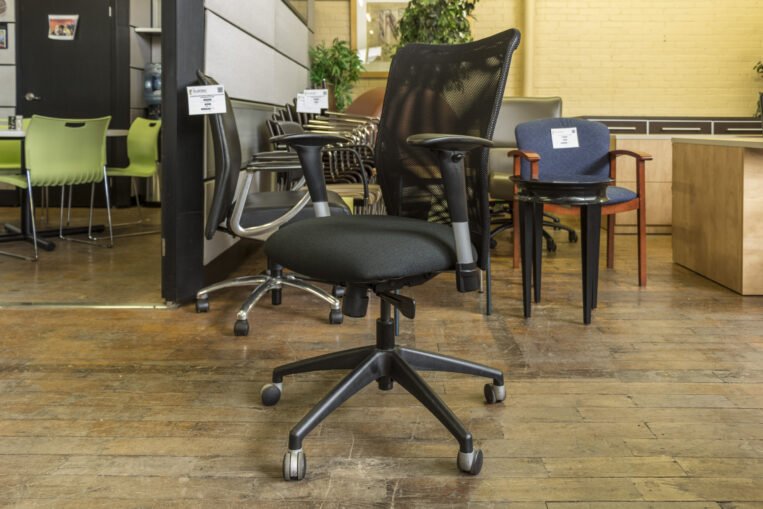 Allseating Inertia Mesh Highback Task Chairs