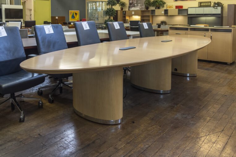Steelcase Convene Elliptical 14′ Conference Table