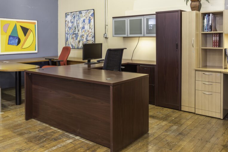 Hon Basyx U-Shaped Laminate Executive Desks