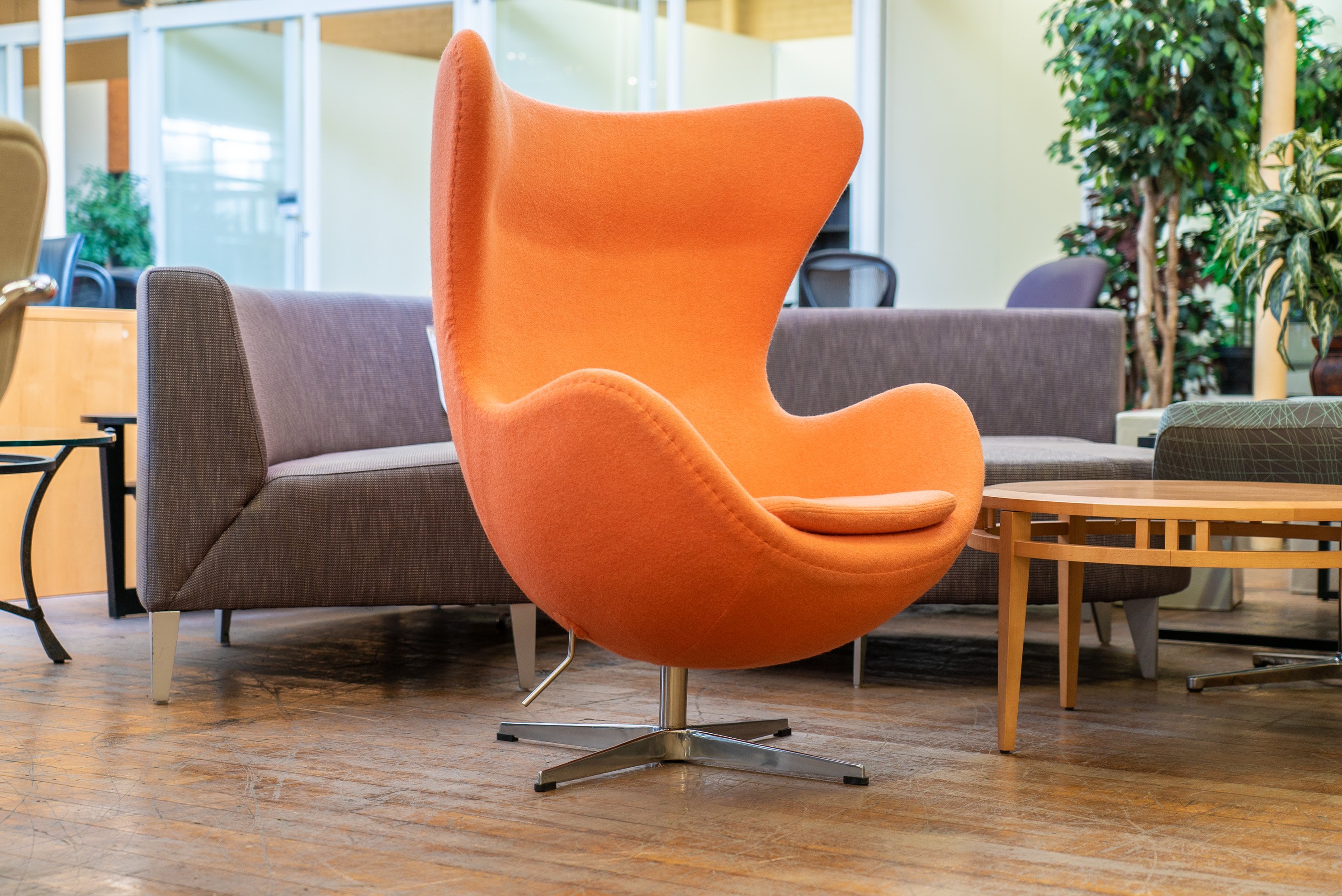 MLF Arne Jacobsen Egg Chairs • Peartree Office Furniture