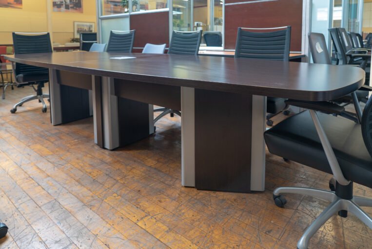 Artopex 12′ Espresso Laminate Conference Table