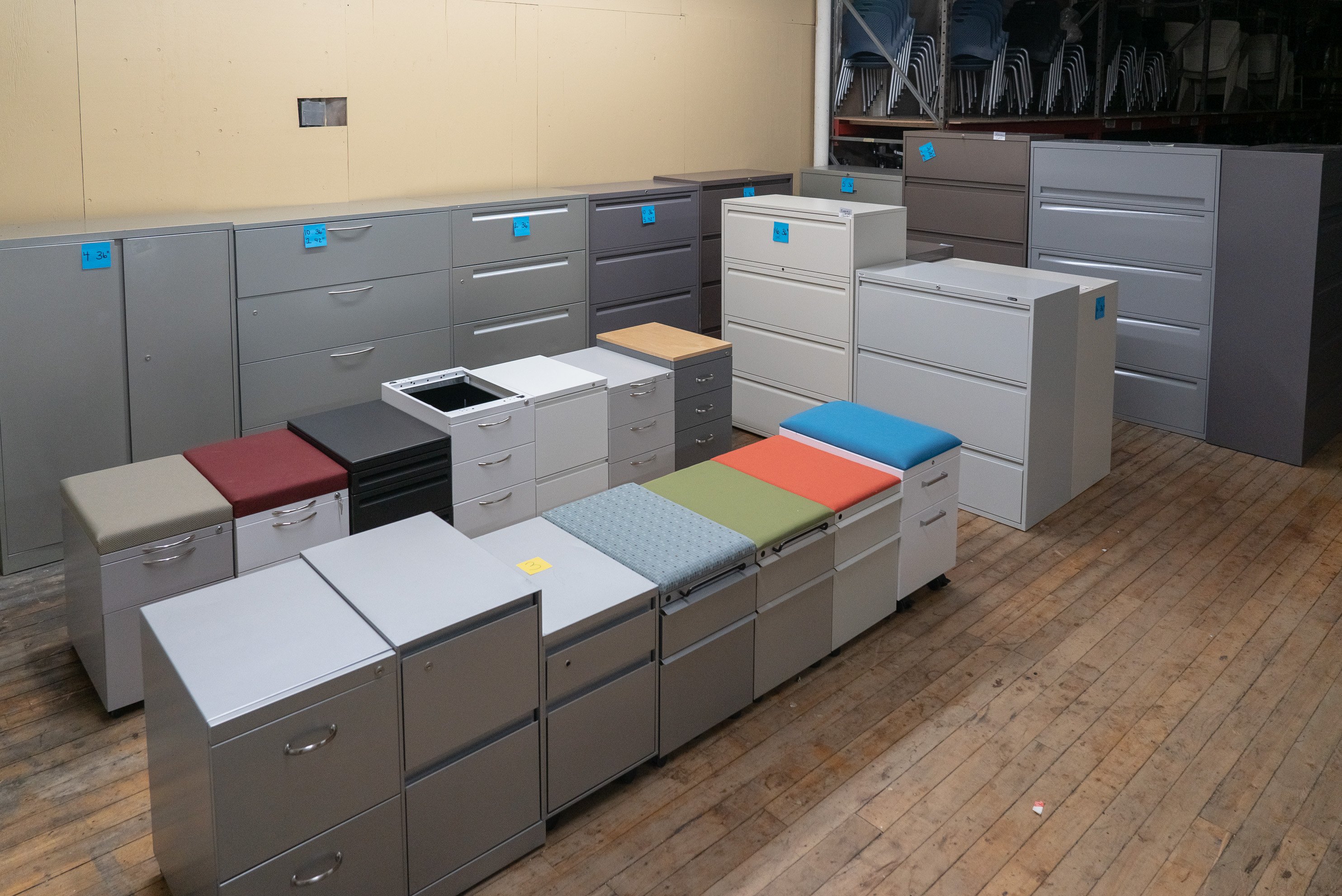 3 to 5 Drawer Metal Lateral File Cabinets 30