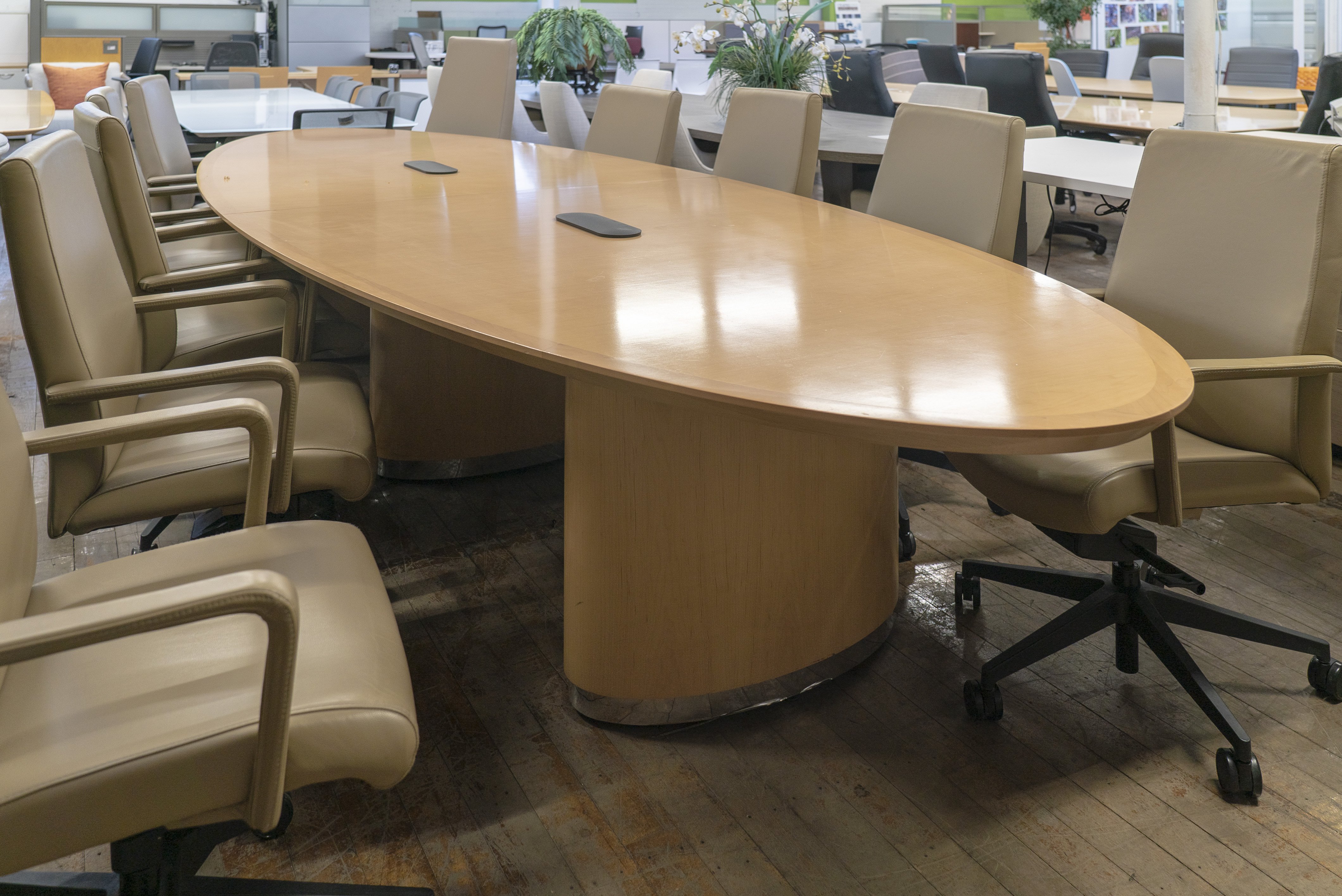 steelcase-14-maple-elliptical-conference-table