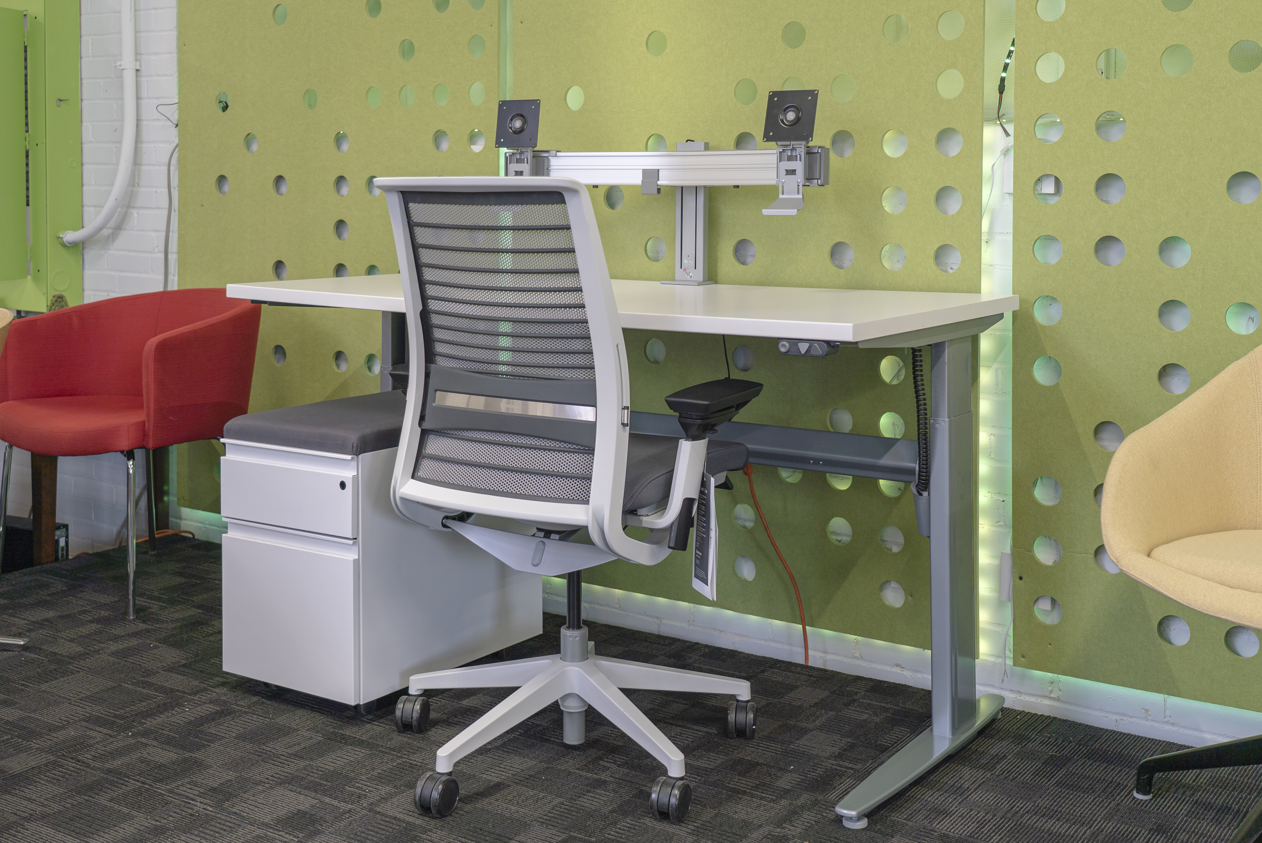 conset-height-adjustable-desk-with-dual-vesa-monitor-mount-mobile-pedestal-file